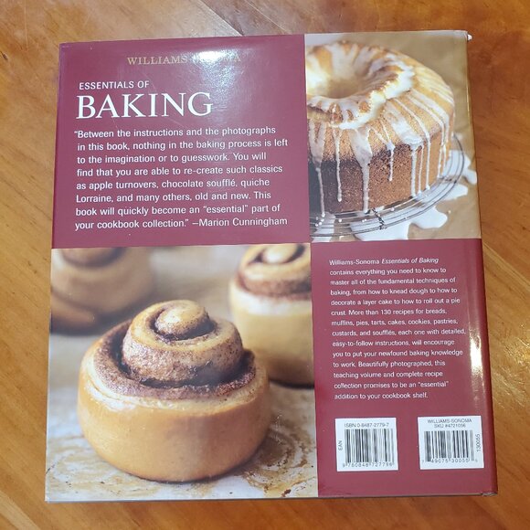 Williams-Sonoma:  Essentials of Baking Cookbook - Picture 2 of 8
